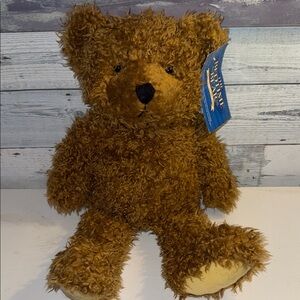 Bedtime Bear Says Prayers Brown Teddy Bear NWT Now I Lay Me Down to Sleep